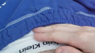 My dick needed a quick breath of air