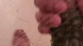 Playing with dick toys 