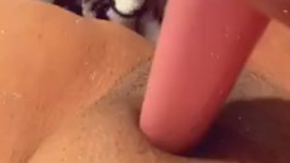 Rubbing my lolipop
