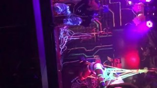 Watching the band high tech low life make a music video