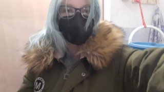 I came home from a walk and wanted to masturbate