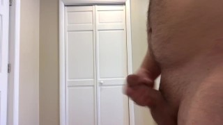 Pre-shower jerk off pt1.
