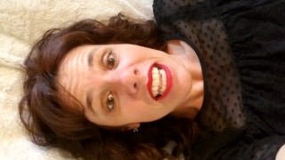 Hot MILF dirty talks about her fantasies
