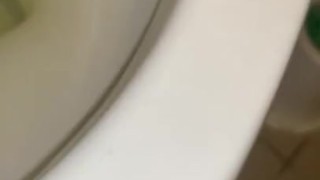 Standing up to pee like a man in the middle of the night 