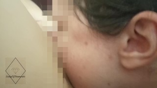 Milf with big boobs gives tittyfuck in exchange for pussy licking