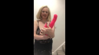 Easter pink rampant rabbit pussy fuck