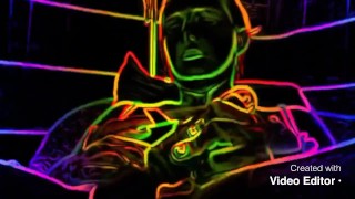 Colorful cumins spliced together 