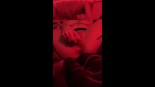 Redheaded Tattooed Alt Fucks Herself With Vibrator Until She's Shaking