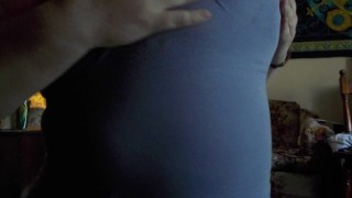Fat Workout Stomach Play BBW Booty JIggle