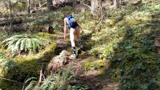 I love to hike...Nude!