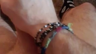  Lubed up solo session (moaning and spasming orgasm)