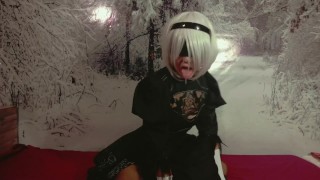 NieR automata: Fucks a pillow