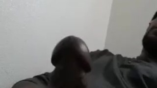 Stroking my dick wishing you were here