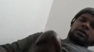 Stroking my dick wishing you were here