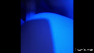 Watch me masturbate in our blue room 