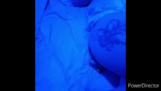 Watch me masturbate in our blue room 