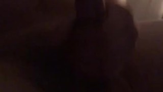 Hot teen with huge cock strokes it for girlfriend watching.