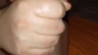 Elle me branle et me fais jouir ( Slow-motion )