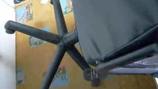 I am fucking my office chair