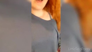 Small penis humiliation with a cute ginger!
