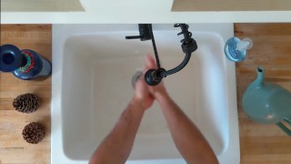 Described Video - Polite Washing of the Hands by Trip Richards