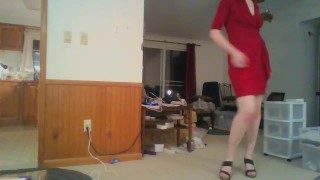 Horny amateur slut cums repeatedly for the camera