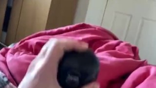Recommend getting a flashlight feels amazing when wanking off my cock