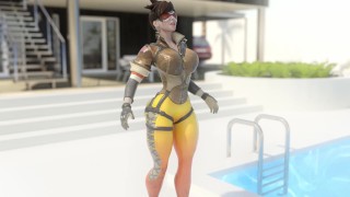 Mercy's mega holiday (giantess growth)