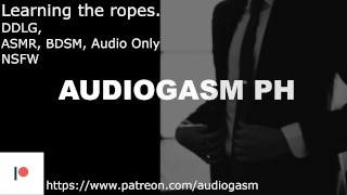 Learning the ropes, BDSM, , ASMR [EROTIC AUDIO FOR WOMEN]