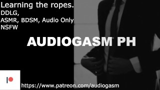 Learning the ropes, BDSM, , ASMR [EROTIC AUDIO FOR WOMEN]