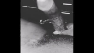 BBC jerking off cumshot