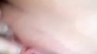 Playing with my tight little pussy