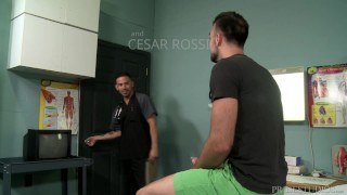 MenOver30 - Doctor Rossi Can't Resist Patient's Boner