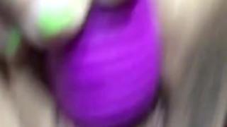 Horny kinky princess playing with herself 