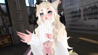 VRCHAT ERP female orgasm multiple ascension (also small q&a)
