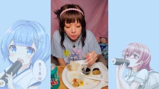 quarantine date with your asian gf *ASMR* (no talking, just eating)