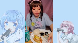 quarantine date with your asian gf *ASMR* (no talking, just eating)