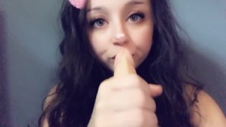 Snapchat slut loves to tease -AbbyRae