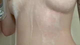 Soapy Shower Fun
