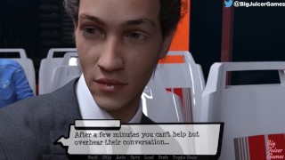 Pandora's Box #5: Boss receives a blowjob under the desk (HD gameplay)