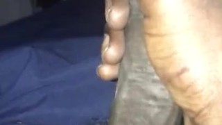 Big dick jacking off