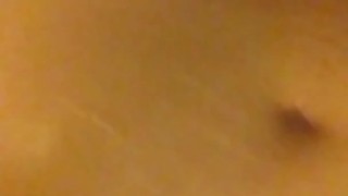 Cum on my tits and fat rolls! 