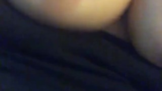 Bbw Showing off and playing with big boobs