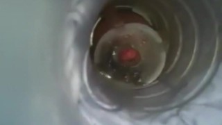 shooting massive load inside fleshlight