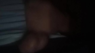 Stroking my cock