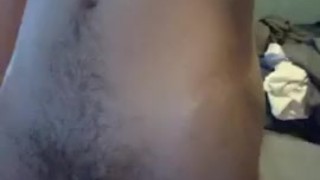 Monster cock in SLOMO slinging precum