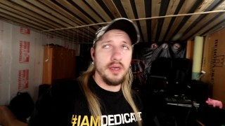 JerkVlog #8: how I'm doing, my Studio tour and jerk off to mature porn