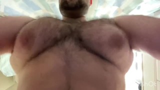 Big Latino Man Tits
