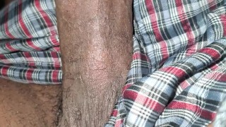 Standing thick cock