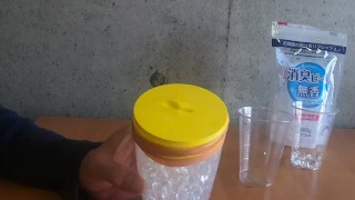 簡単オナホールを自作　消臭ビーズ